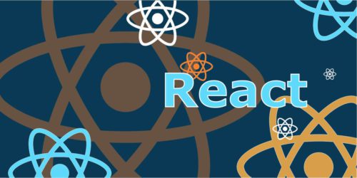 Illustration for React framework topic realized by Sandrine MANGUY©- all right reserved